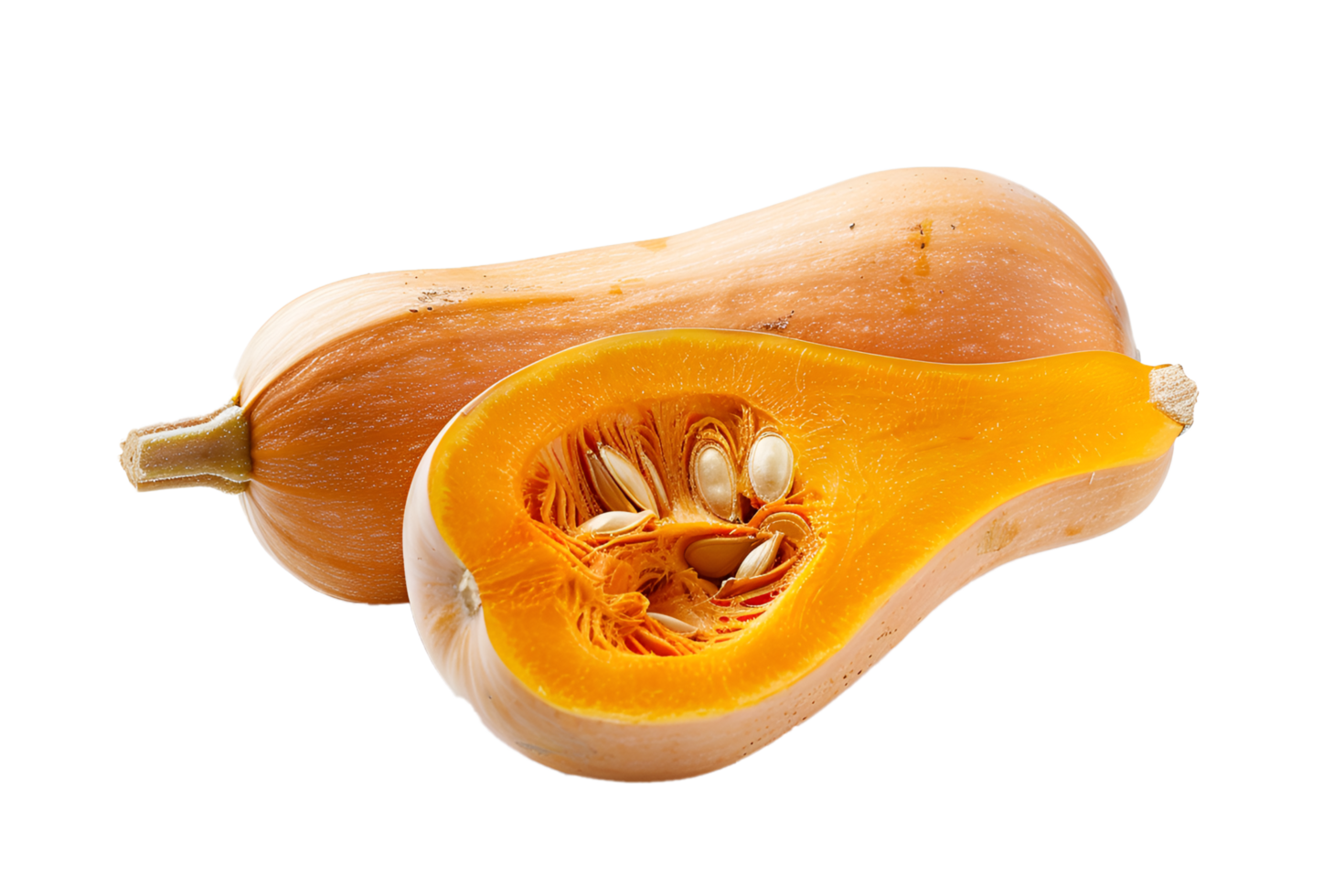 Fresh cantaloupe melon slices